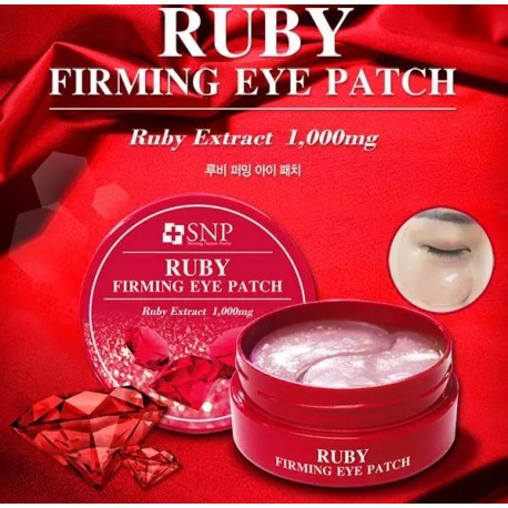 Гидрогелевые патчи SNP Ruby Firming Eye Patch 60 шт  оптом-3
