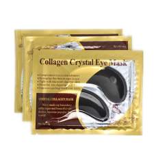 Коллагеновая маска под глаза Collagen Crystal Eye Mask черная 2 шт оптом