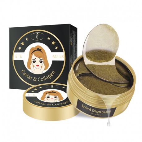 Патчи для глаз Aichun Beauty с экстрактом черной икры 60 шт  оптом-1