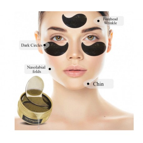 Патчи для глаз Aichun Beauty с экстрактом черной икры 60 шт  оптом-3