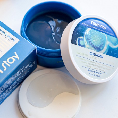 Патчи для глаз FarmStay с коллагеном 60 шт  оптом-4