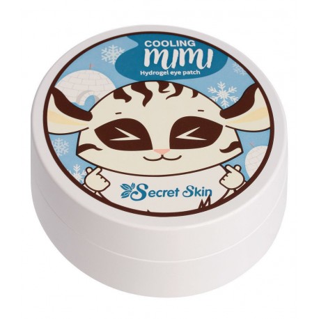 Патчи для глаз охлаждающие Cooling mimi hydrogel eye patch 60 шт  оптом-1