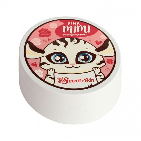 Патчи для глаз с экстрактом дамасской розы Pink mimi hydrogel eye patch 60 шт  оптом-2