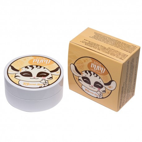 Патчи для глаз с золотом Gold mimi hydrogel eye patch 60 шт  оптом-2