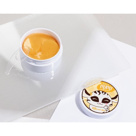 Патчи для глаз с золотом Gold mimi hydrogel eye patch 60 шт  оптом-3