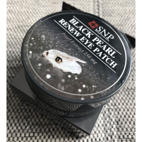 Патчи SNP Black Pearl Renew Eye Patch с экстрактом черного жемчуга 60 шт  оптом-1