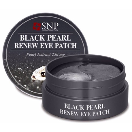 Патчи SNP Black Pearl Renew Eye Patch с экстрактом черного жемчуга 60 шт  оптом