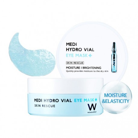 Увлажняющие патчи для глаз Medi Hydro Vial Eye Mask 60 шт  оптом-1