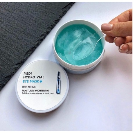Увлажняющие патчи для глаз Medi Hydro Vial Eye Mask 60 шт  оптом-3