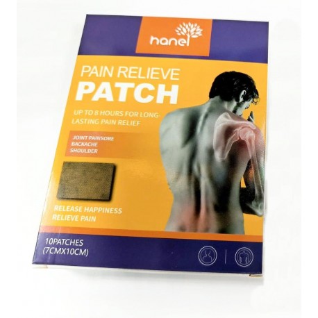 Пластырь на плечо для снятия боли hanel PAIN RELIEVE PATCH, 7 х 10 см, 10 шт  оптом-1