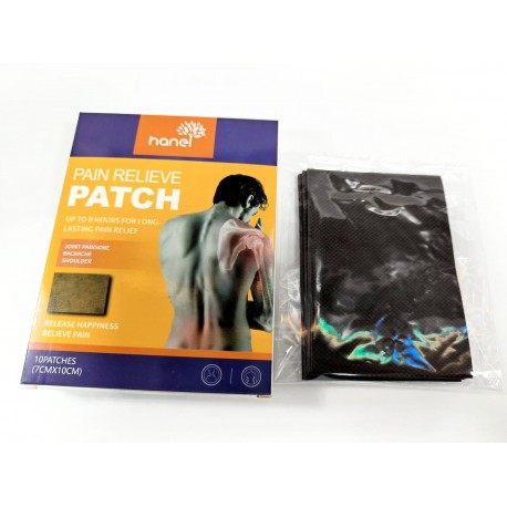 Пластырь на плечо для снятия боли hanel PAIN RELIEVE PATCH, 7 х 10 см, 10 шт  оптом-2