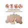 Пластырь на поясницу hanel TSAO WAIST PATCH 14,5 х 18 см, 10 шт  оптом