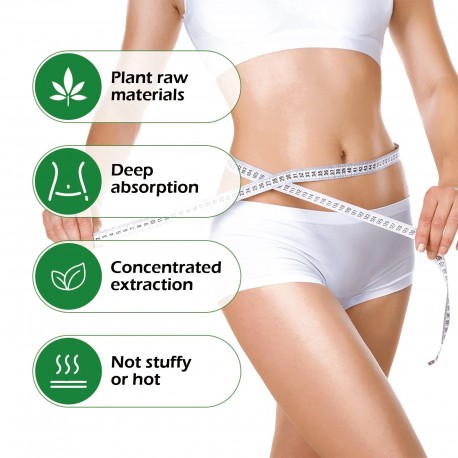 Пластырь травяной натуральный для похудения талии из полыни 10 шт  оптом-2