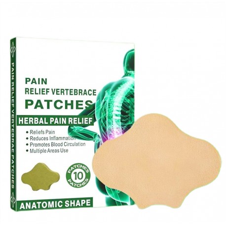 Пластырь травяной натуральный обезболивающий для спины и поясницы HYLLIS 10 шт  оптом