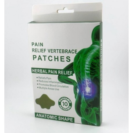 Пластырь травяной натуральный обезболивающий для спины и поясницы HYLLIS 10 шт  оптом-5