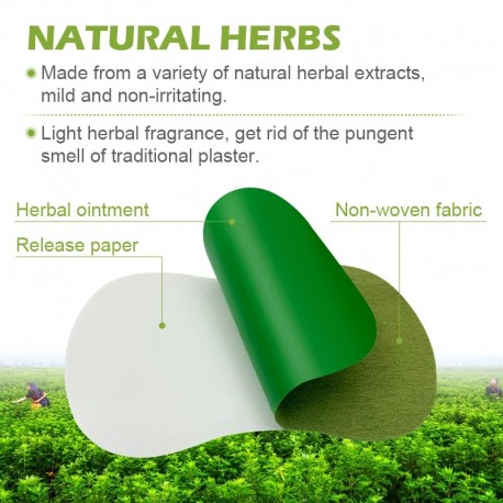 Очищающий пластырь для детоксикации ног с полынью 10 шт  оптом-5