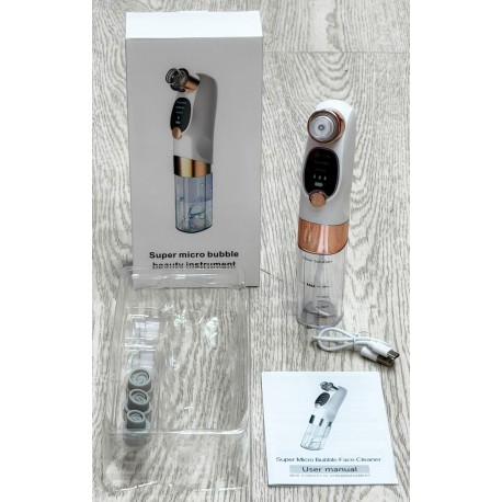 Аппарат Super Micro Bubble Face Cleaner для очищения лица оптом-5