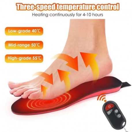 Электрические стельки с подогревом HEATING INSOLES REMOTE CONTRAL-11