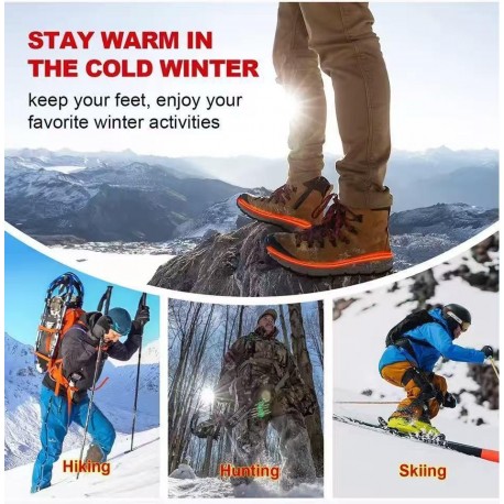 Электрические стельки с подогревом HEATING INSOLES REMOTE CONTRAL-12