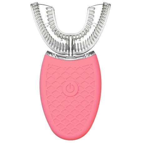 Зубная щетка 2 в 1 - 360 Electric Toothbrush with cold light  оптом-9