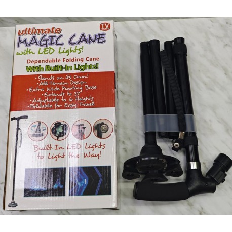 Трость Magic Cane телескопическая с фонариком  оптом-4
