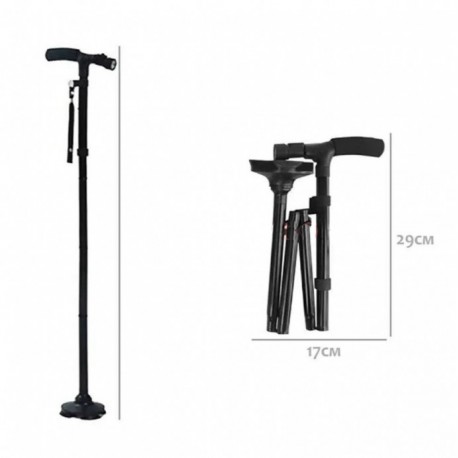 Трость Magic Cane телескопическая с фонариком  оптом-3