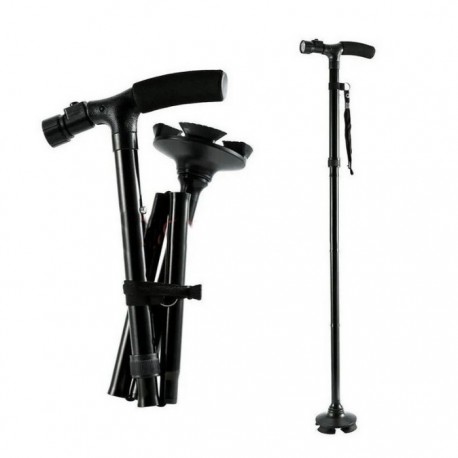 Трость Magic Cane телескопическая с фонариком  оптом