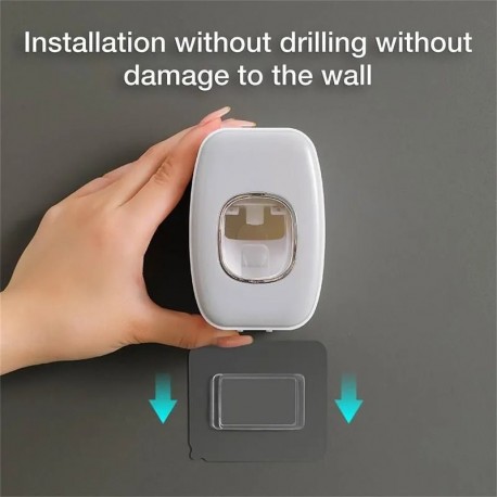 Многоразовый Механический Диспенсер для Выжимания Зубной Пасты TOOTHPASTE SQUEEZER RA-930  оптом-7