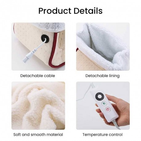 Электрическая грелка для ног MEIYOSEN с подогревом  оптом-5