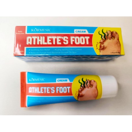 Крем KORMESIC Athlete's Foot Cream от грибка на ногтях ног 40 г оптом-2