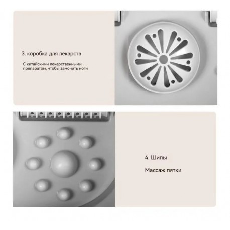 Складная термостатическая ванночка для ног с функцией массажа  оптом-5