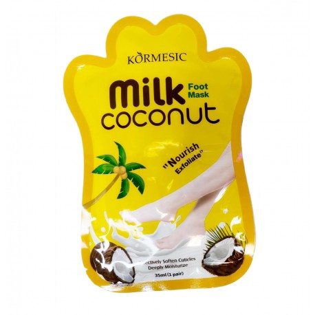 Маска для ног Milk Coconut Foot Mask с экстрактом молока и кокоса 35 мл оптом-1