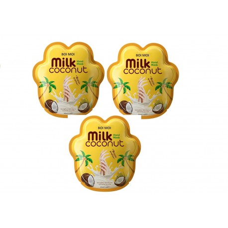 Маска для рук Milk Coconut Foot Mask с экстрактом молока и кокоса 35 мл оптом-1