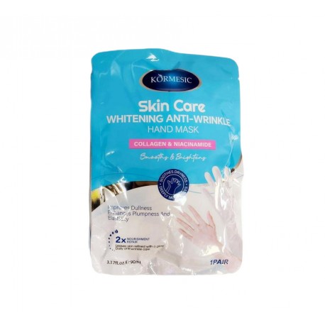 Разглаживающая маска для рук KORMESIC Skin Care Whitening Smoothing Hand Mask с коллагеном 80 мл оптом