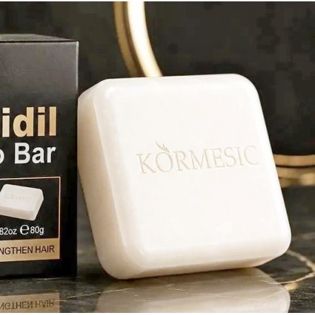 Твердое мыло-шампунь KORMESIC  5% Minoxidil Shampoo Bar против перхоти и выпадения волос 80 г оптом-4