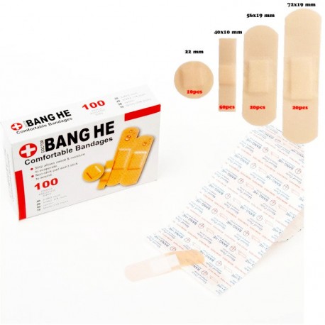 Пластырь Bang He 100 шт  оптом-1