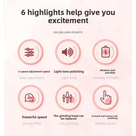 Шлифовальная машина multi functional Nail Polish machine для маникюра и педикюра-7