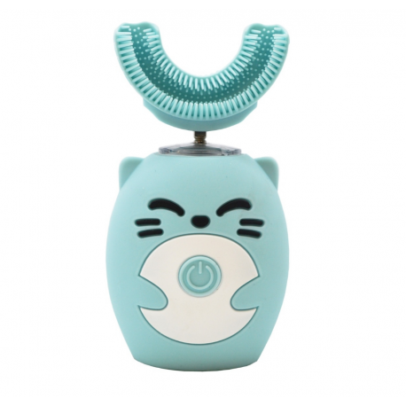 Детская электрическая зубная щетка U - образной формы  оптом-3