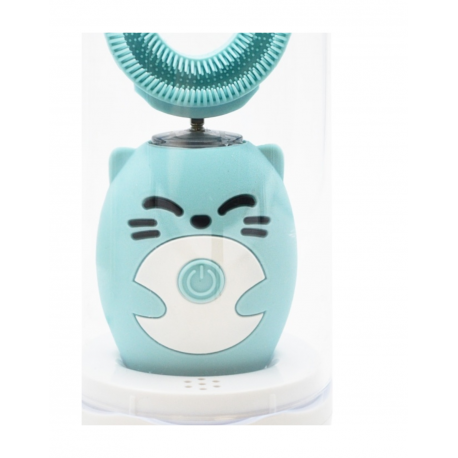 Детская электрическая зубная щетка U - образной формы  оптом-4