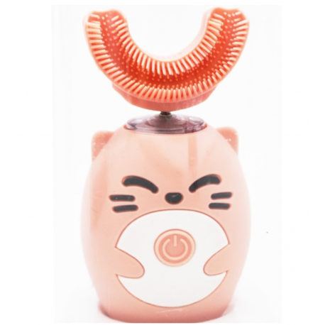 Детская электрическая зубная щетка U - образной формы  оптом-5