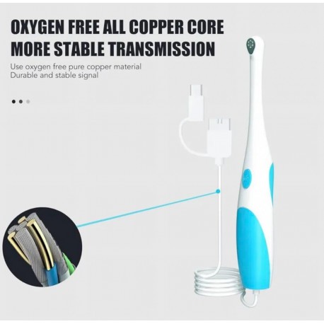 Интраоральная стоматологическая камера с кабелем и переходниками-6