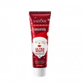 Новогодняя отбеливающая зубная паста SADOER Christmas Ultra White с пробиотиками 100 г