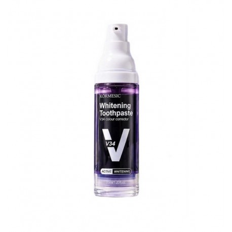 Отбеливающая зубная паста-корректор KORMESIC V34 Whitening Toothpaste 35 мл оптом