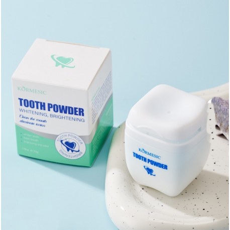 Отбеливающий зубной порошок KORMESIC Probiotic Fresh and Whitening Tooth Powder 50 г оптом-2