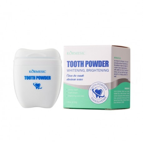 Отбеливающий зубной порошок KORMESIC Probiotic Fresh and Whitening Tooth Powder 50 г оптом
