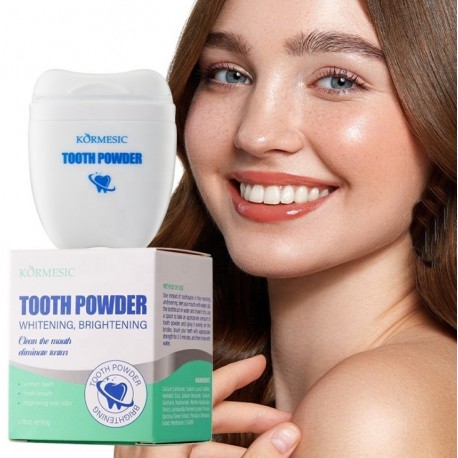 Отбеливающий зубной порошок KORMESIC Probiotic Fresh and Whitening Tooth Powder 50 г оптом-3