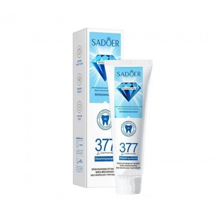 Зубная паста отбеливающая SADOER Star Diamond 377 Refreshing Mint 100 гоптом-1
