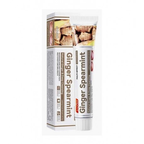 Зубная паста с экстрактом имбиря и мяты SADOER Ginger Spearmint 100 г оптом-1