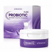 Зубной порошок с пробиотиками KORMESIC Purple Probiotic Whitening Tooth Powder Лаванда 60 г