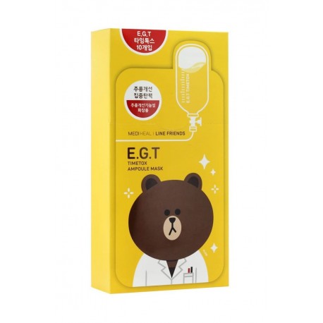 Антивозрастная маска для лица E.G.T Timetox Ampoule Mask 30 г  оптом-1